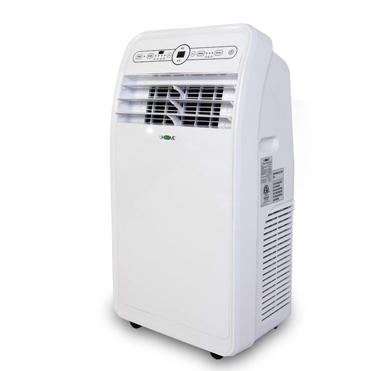 Uhome 12000 BTU AC/heater combo, fan & dehumidifier, portable cooling up to 450 sq ft.